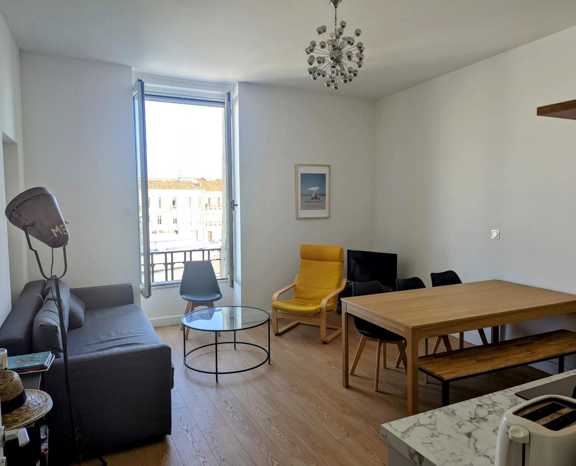 Beau 3 Pieces Climatise Vue Canal Idealement Situe Centre Ville Sète Exterior foto